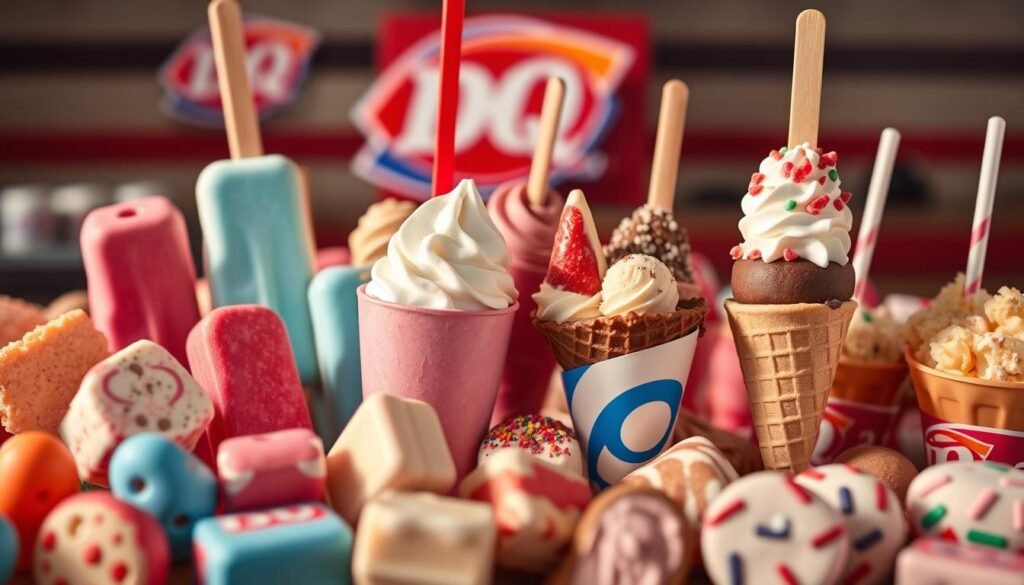 Dairy Queen novelty treats