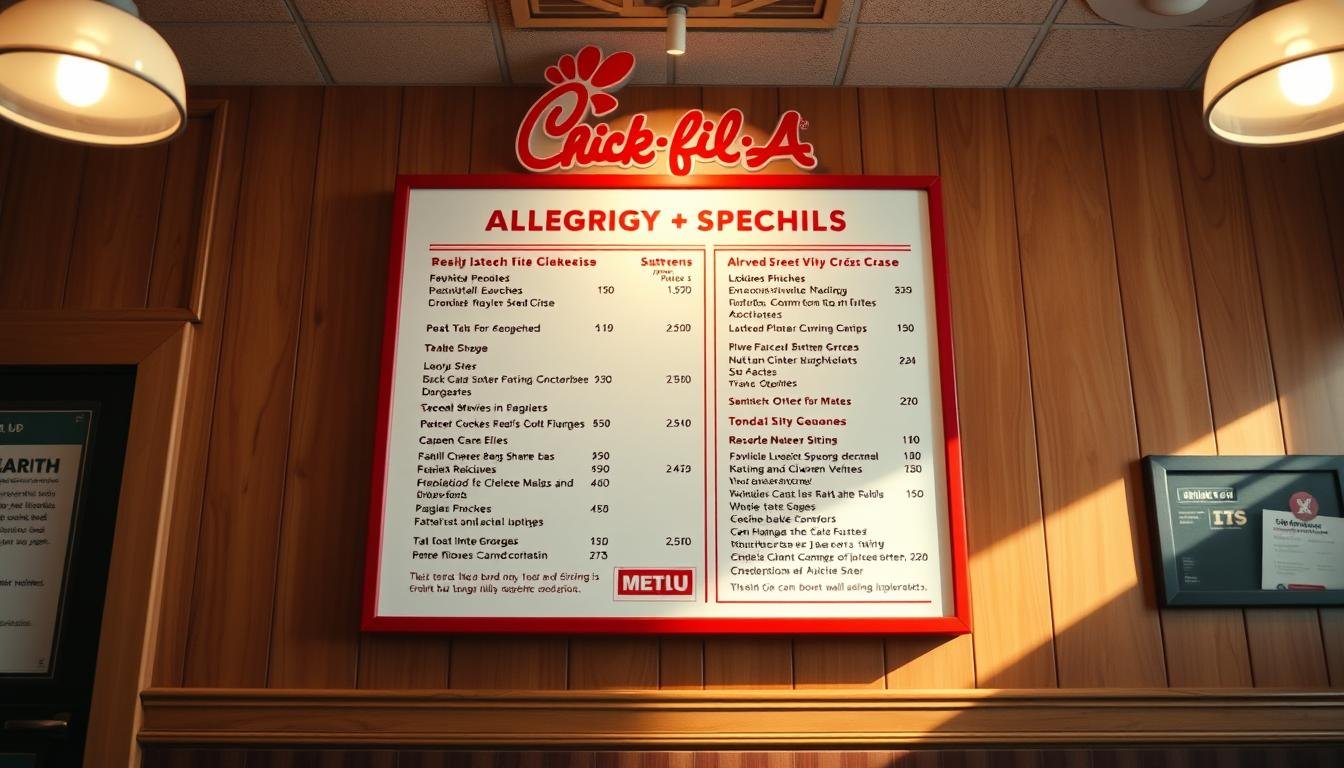 chick fil a allergy menu