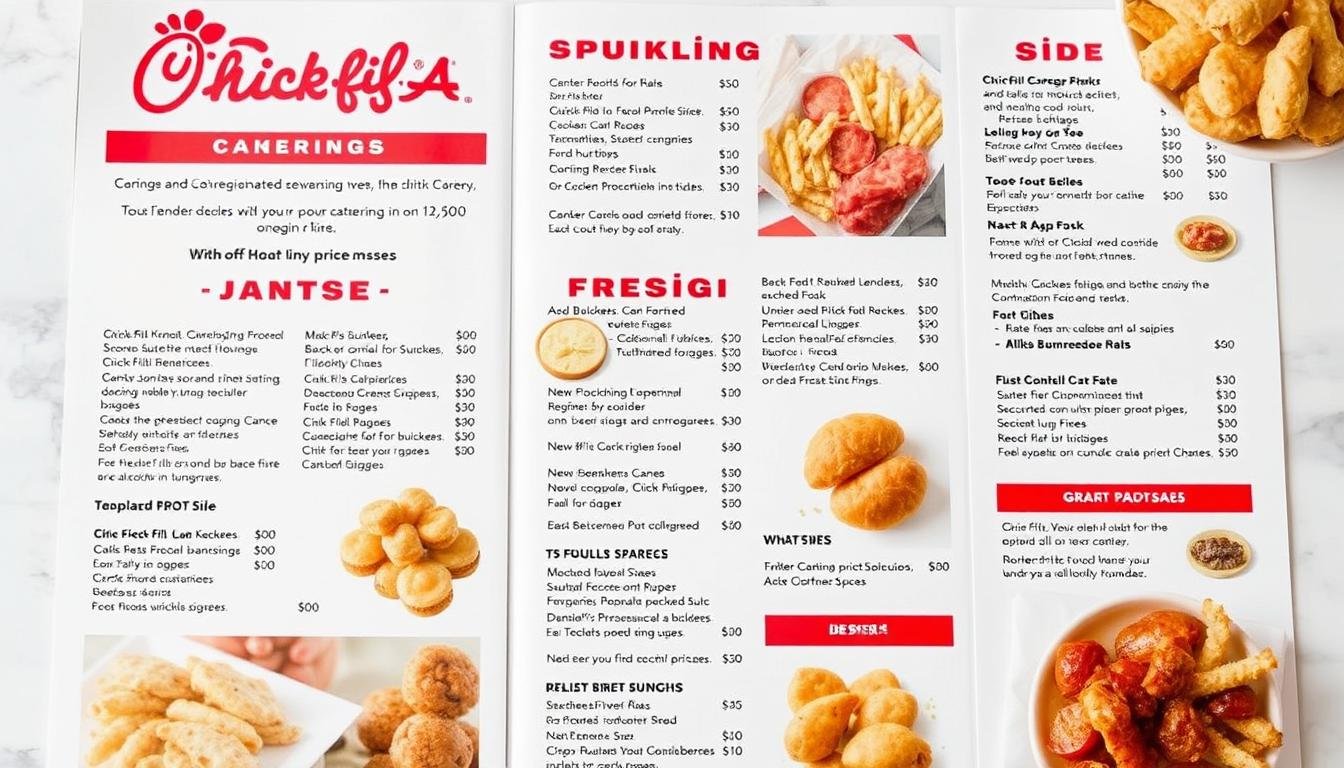 chick fil a catering menu prices