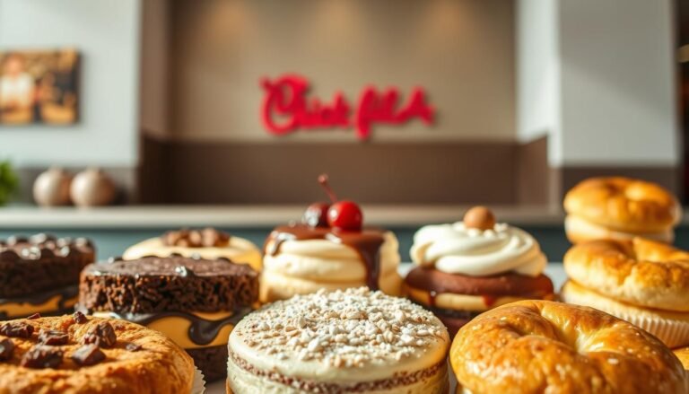 chick fil a dessert menu