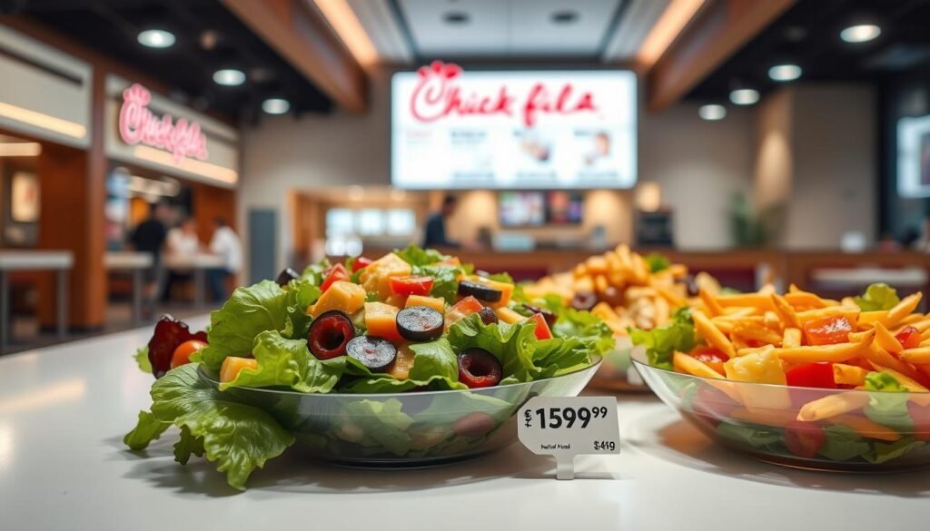 chick fil a salad prices