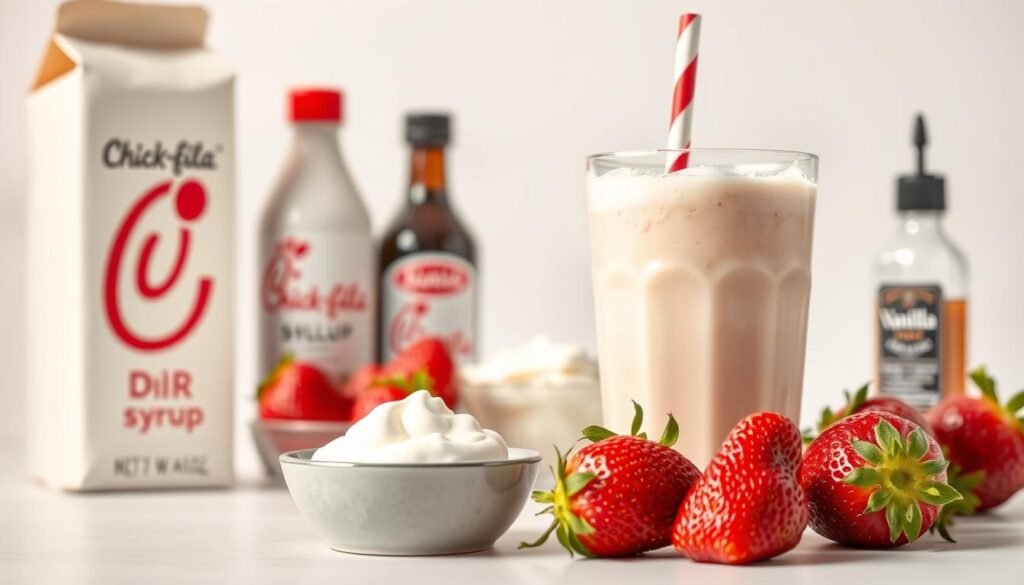 chick fil a shakes ingredients
