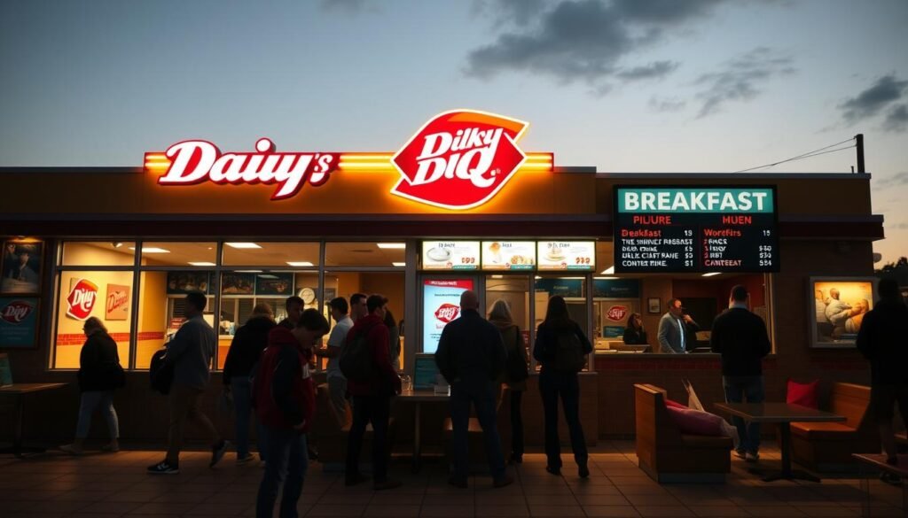 dairy queen breakfast hours