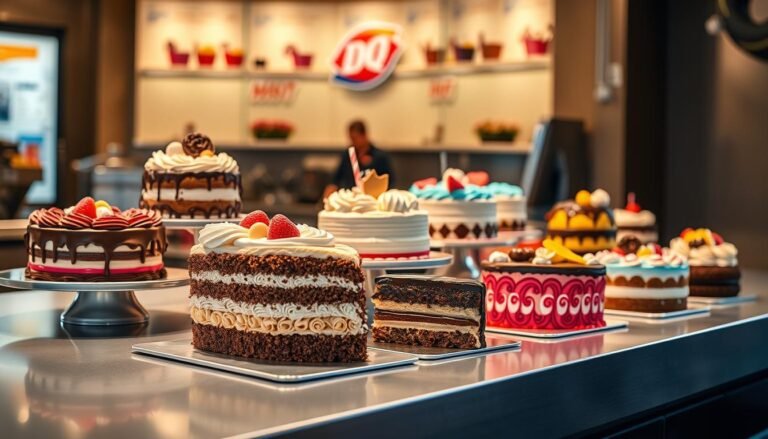 dairy queen cake menu