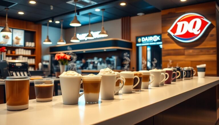 dairy queen coffee menu