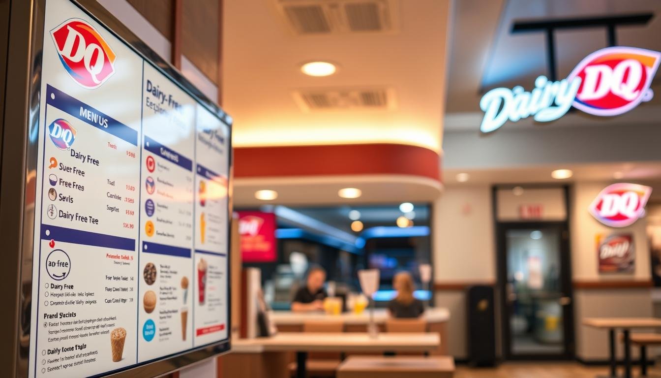dairy queen dairy free menu