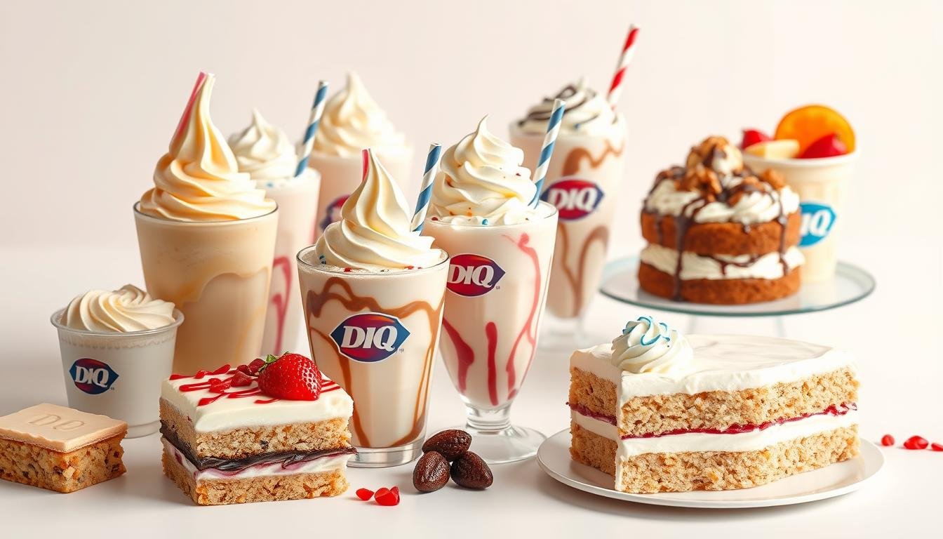 dairy queen dessert menu