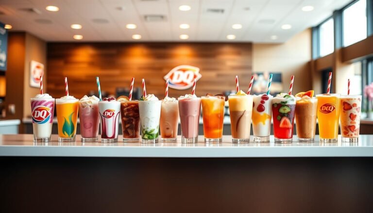 dairy queen drinks menu