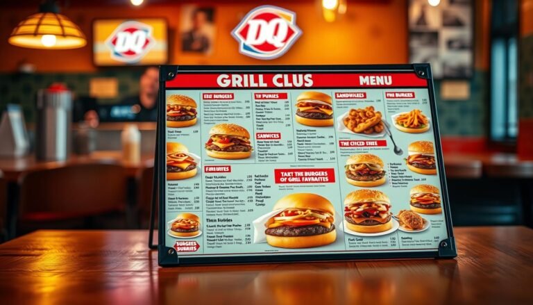 dairy queen grill menu