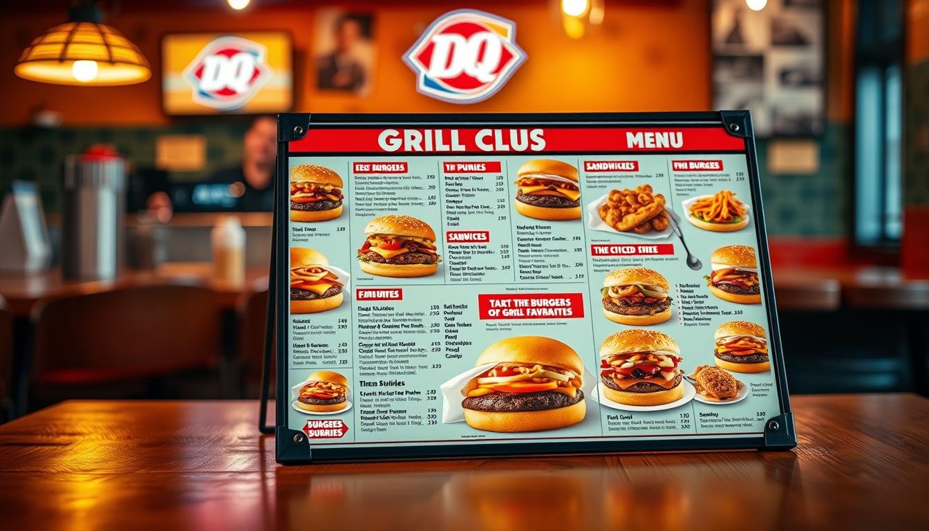 dairy queen grill menu