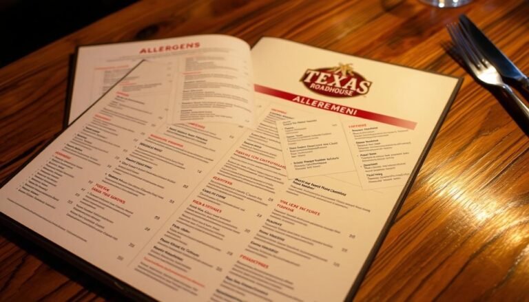 texas roadhouse allergen menu