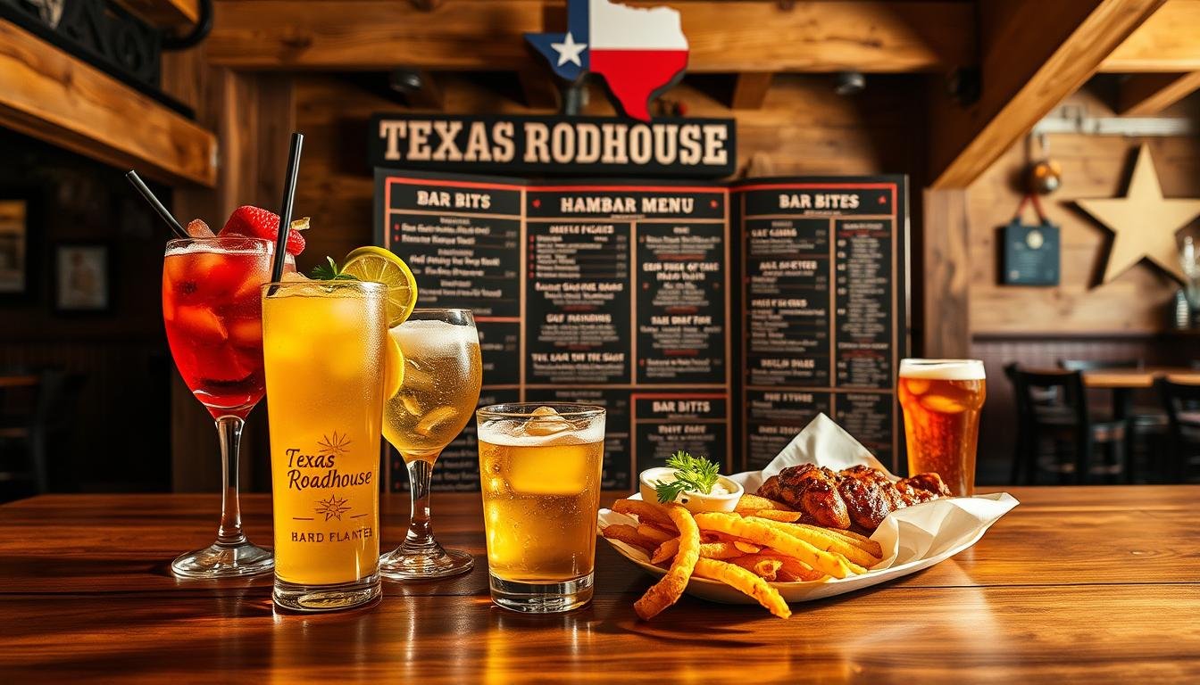texas roadhouse bar menu