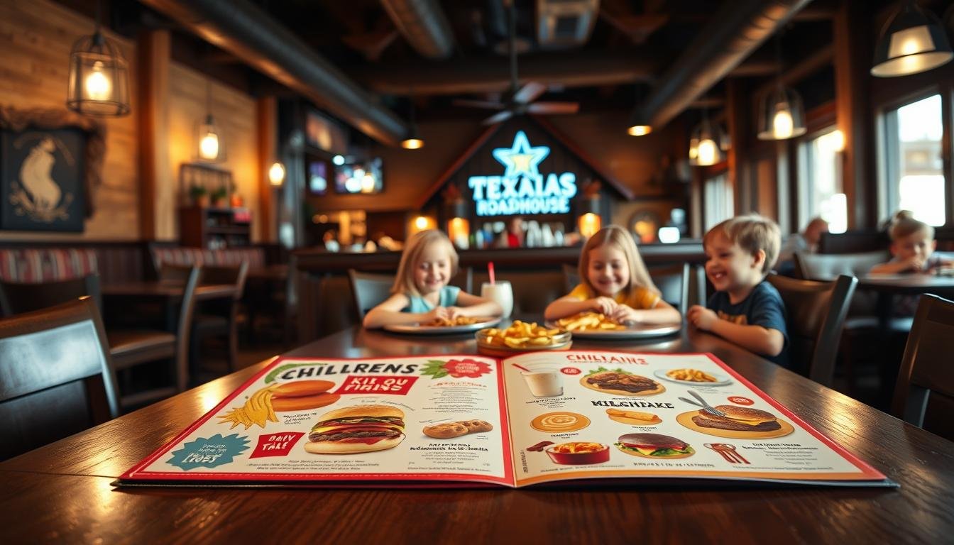 texas roadhouse kids menu